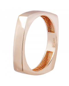 Обручальное кольцо из красного золота. Артикул 8020169